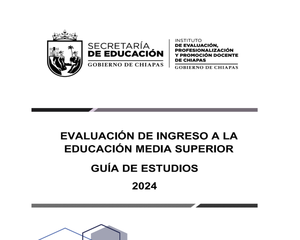 Ingreso Nivel Medio Superior y Nivel Superior Instituto de Evaluación